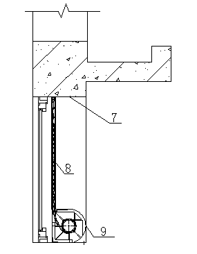 Novel method for installing exterior sun-shading shutter window