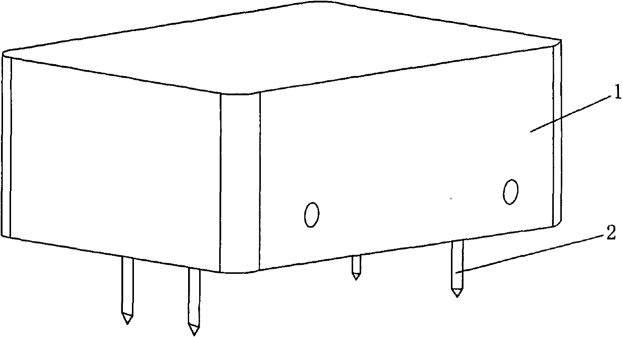 Fixed-output isolation high-voltage power supply module