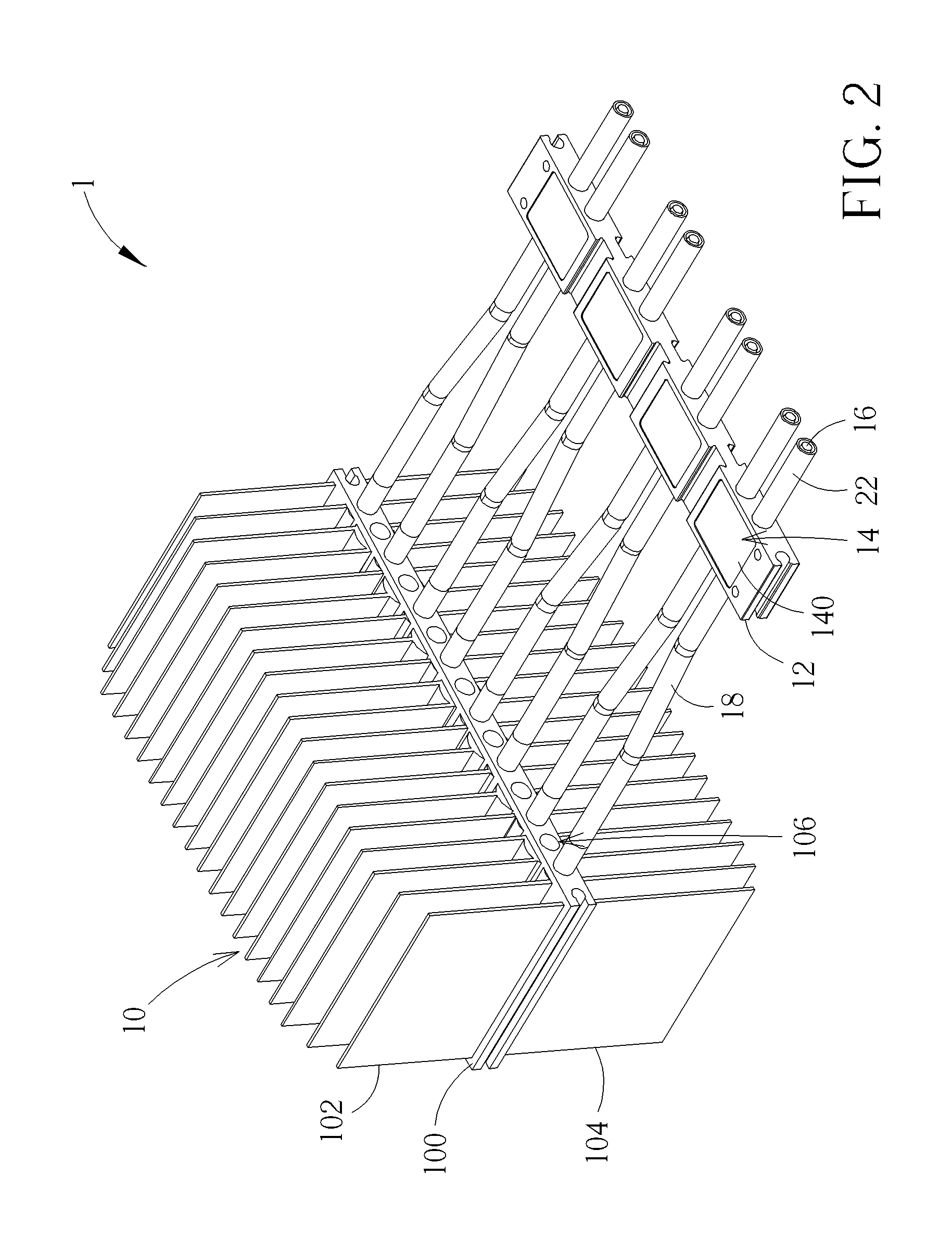 Heat dissipating device