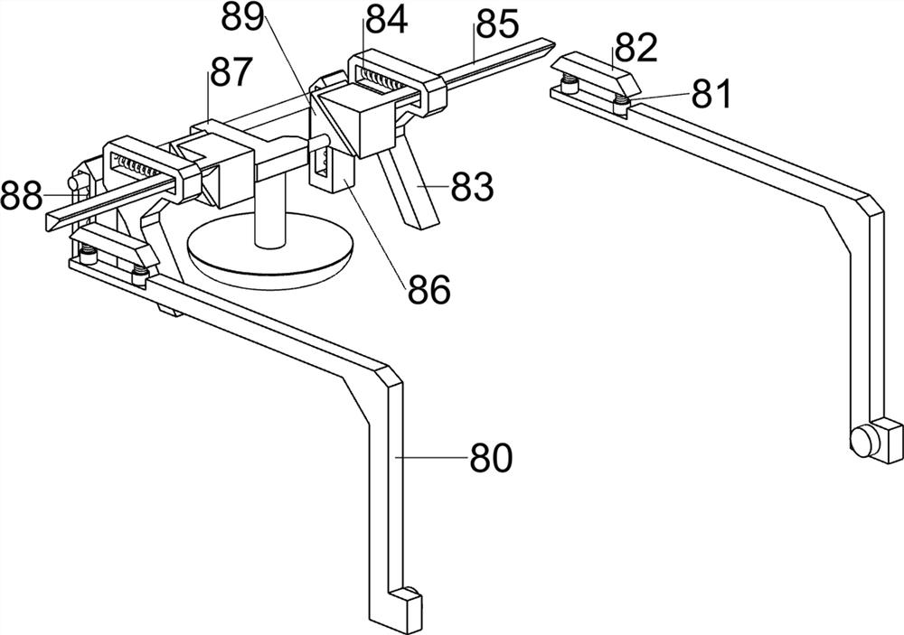 Glass container clearing equipment for medical treatment