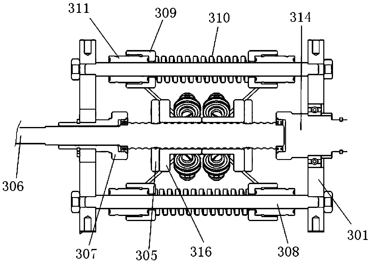 Compact robot variable rigidity joint