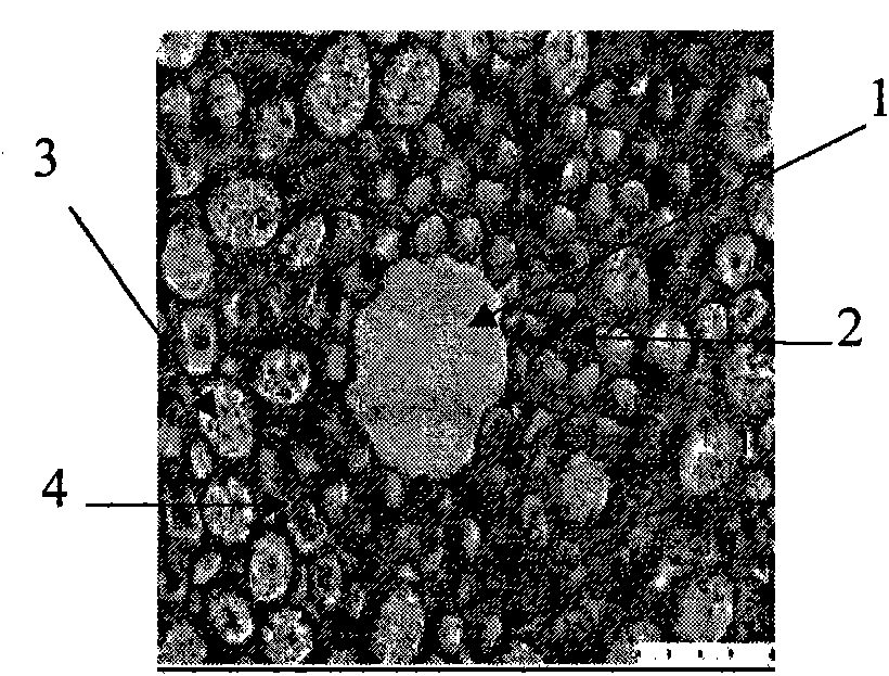 Three-component composite yarn and yarn forming method thereof