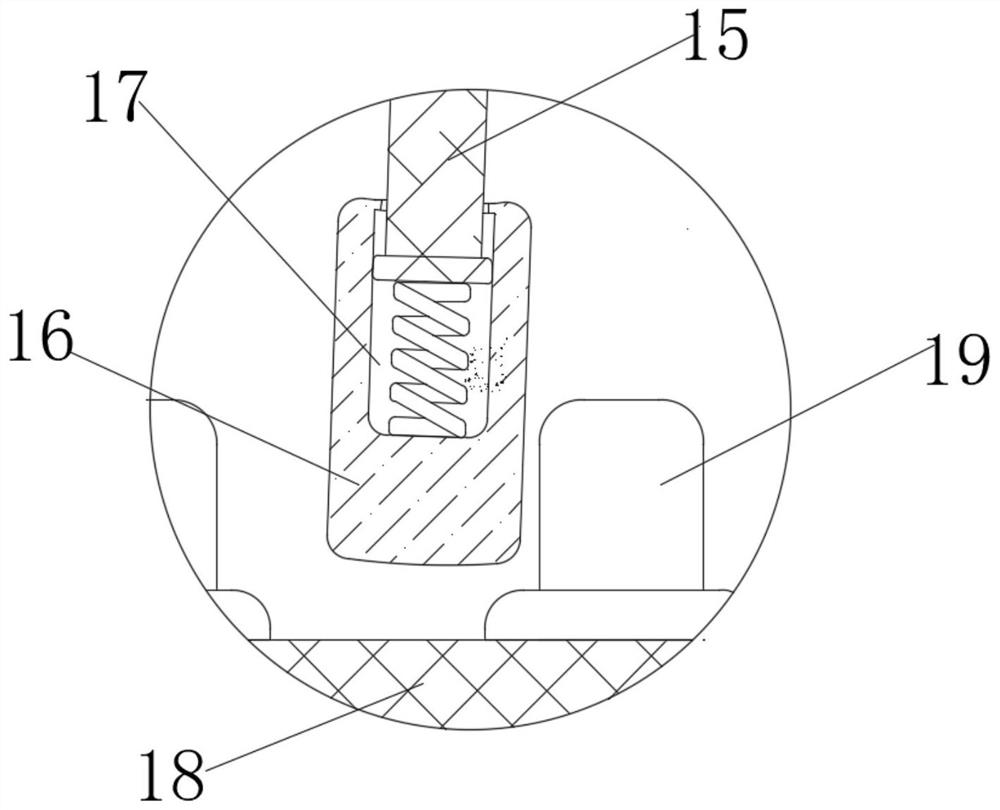 Automatic horizontal extrusion device for clay sand molding