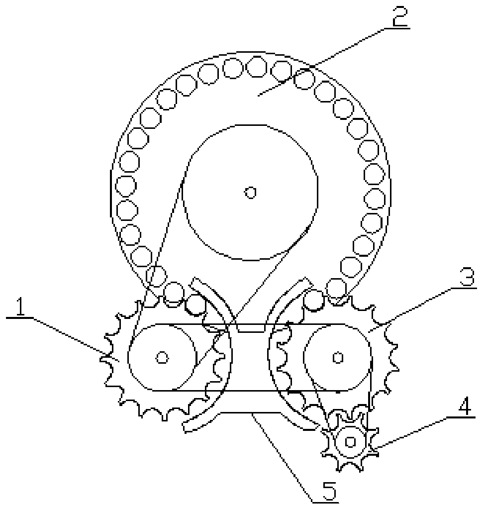 Gear transmission system with convenient adjustment and good using capacity