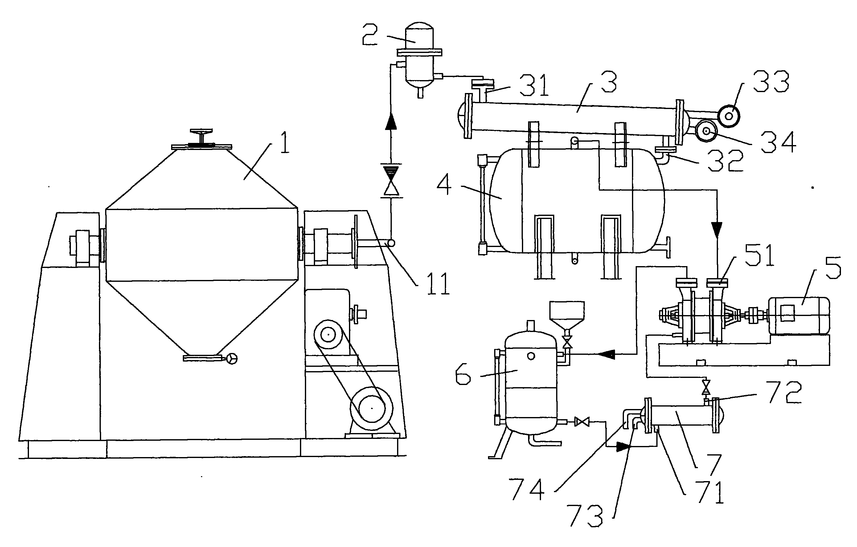 Method for recycling ball milled agent in hard alloy mixed slurry