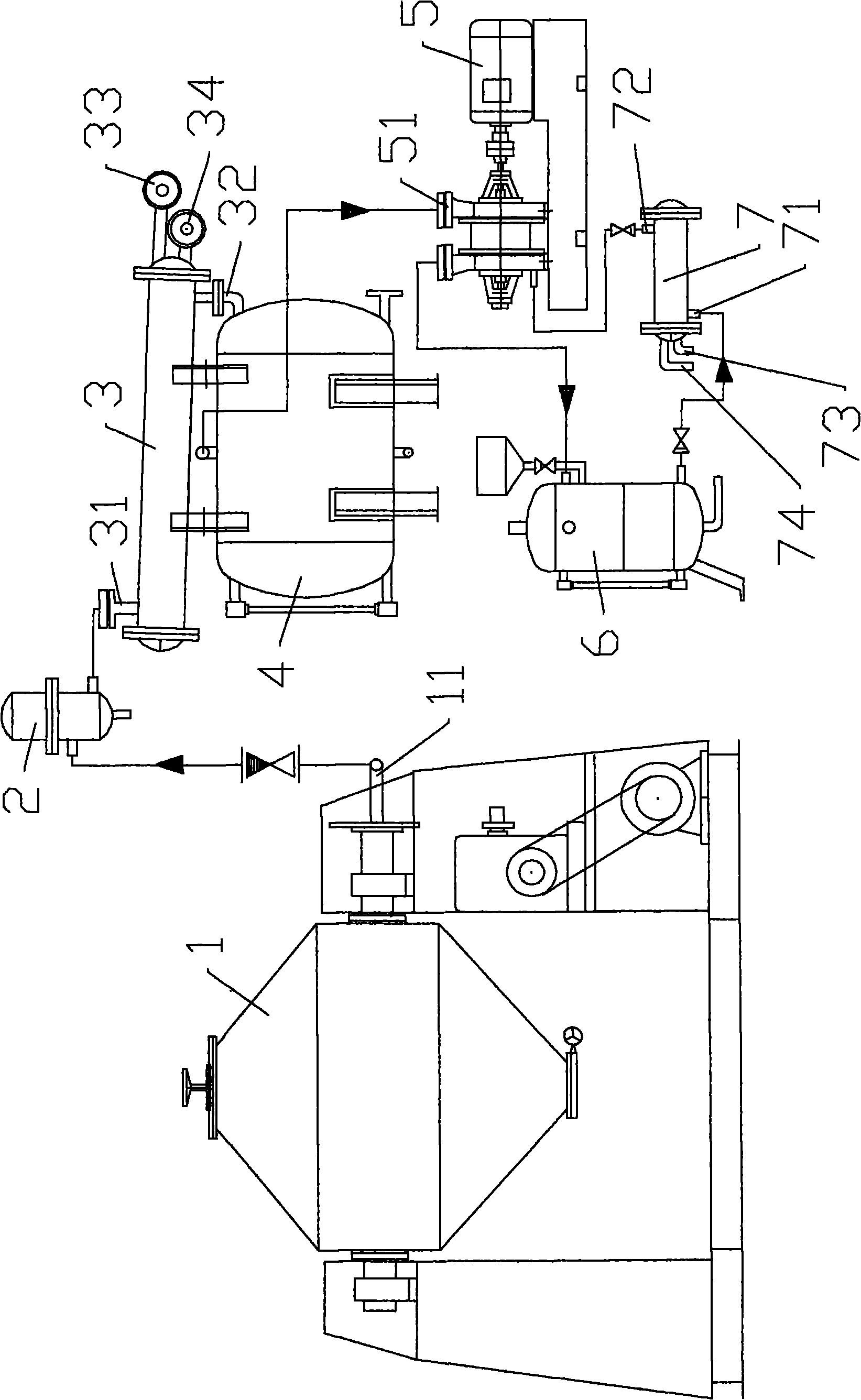 Method for recycling ball milled agent in hard alloy mixed slurry