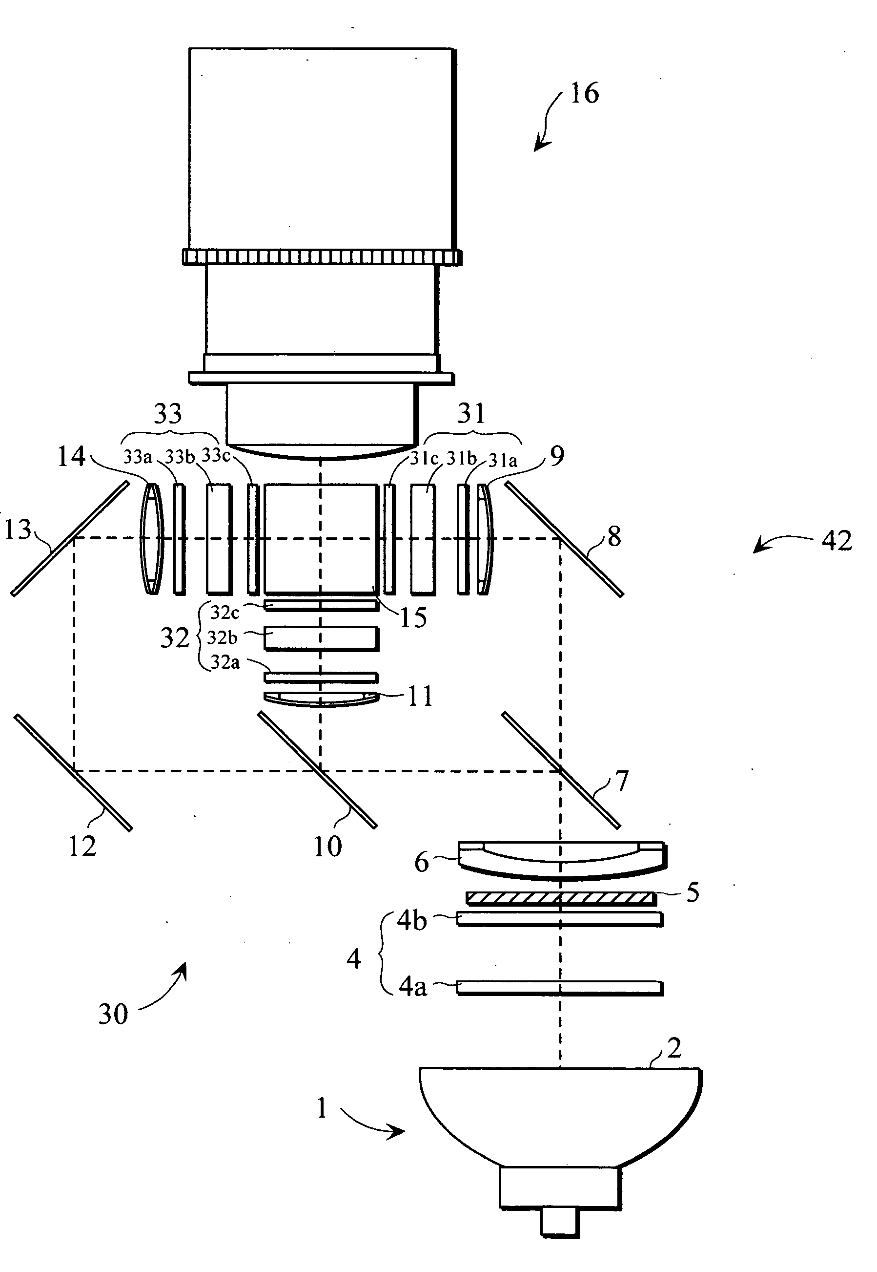 Projection type video display apparatus