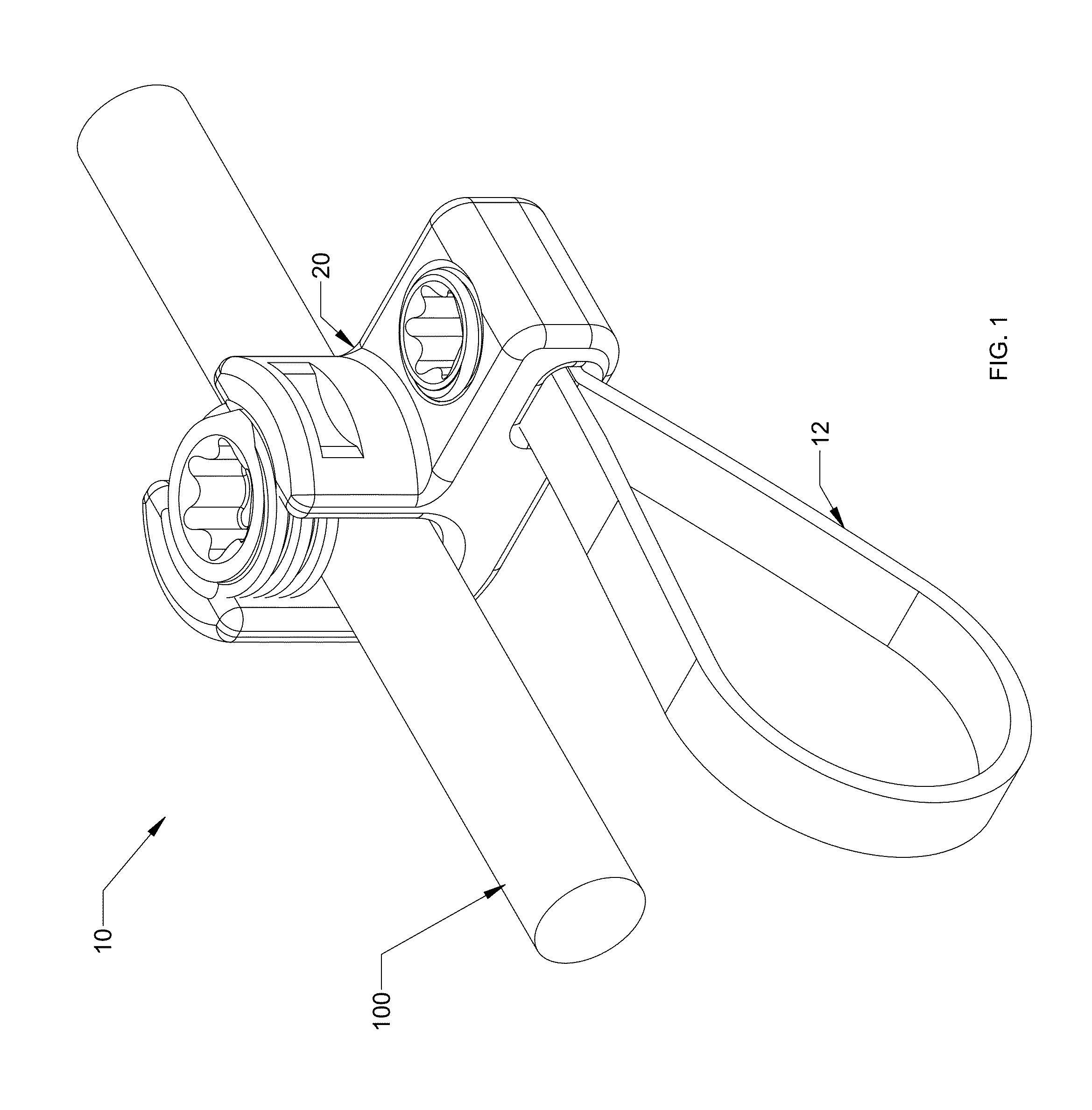 Flexible fastening system