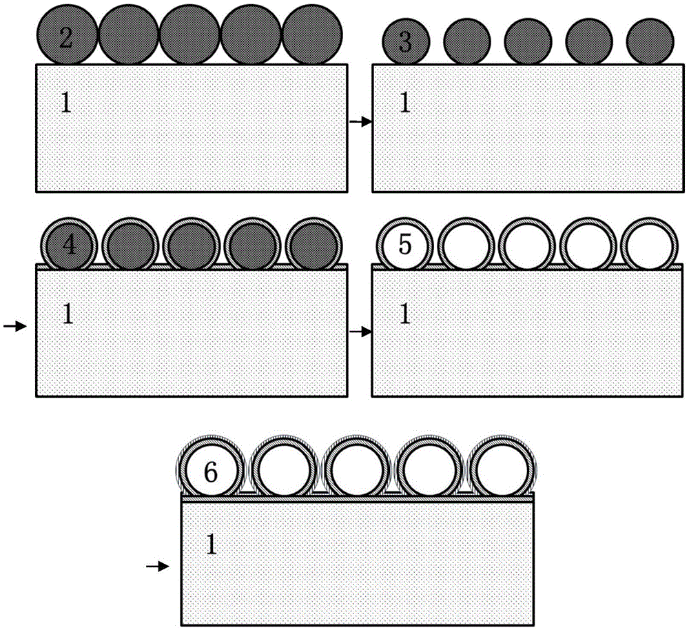 Surface enhanced raman scattering substrate and preparation method thereof