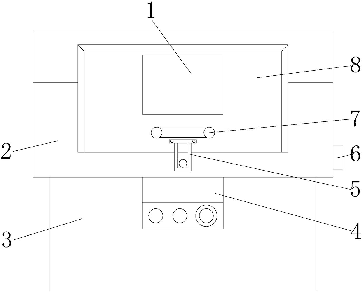 Device for connecting with threaded fastener