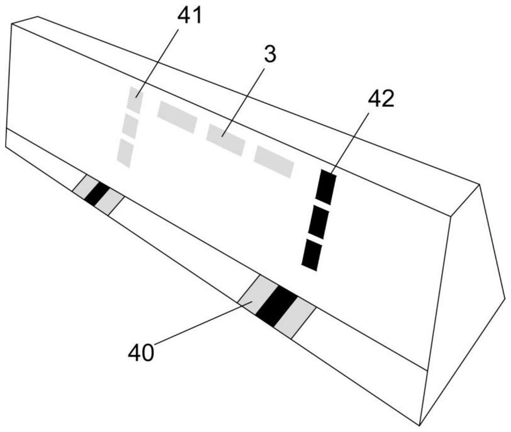 A sight-guiding system for low-level lighting on super-large bridges on urban expressways in foggy areas