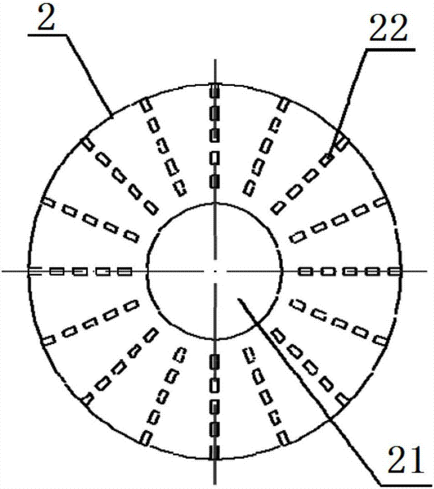 Curved surface aerator and aeration method