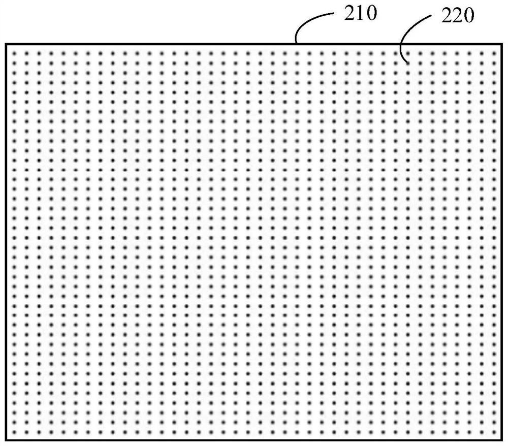 Microstructure arrangement method and diffusion plate