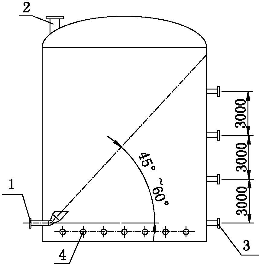 Oil-containing water-enriched scum dehydration treatment method