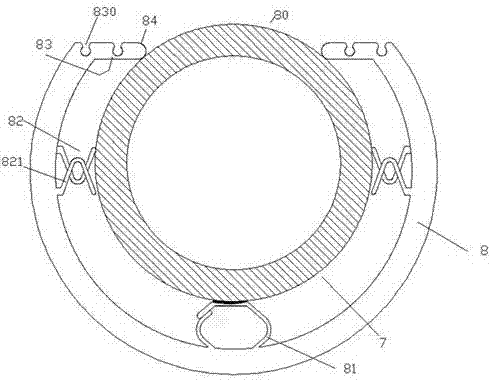 A pipeline safety protective cover device and its installation method