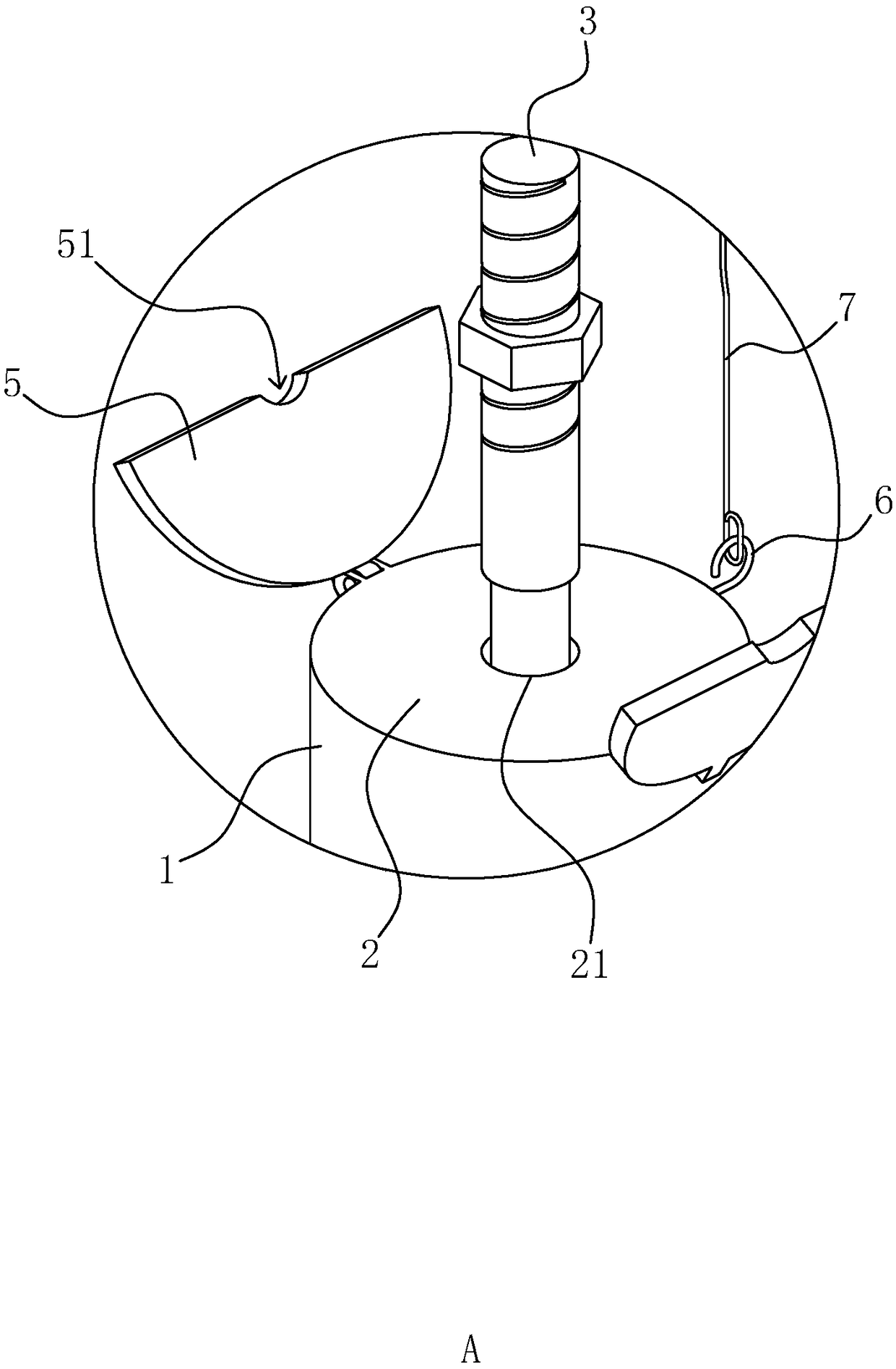 Thick sludge depth-setting sampler and sludge depth-setting sampling method