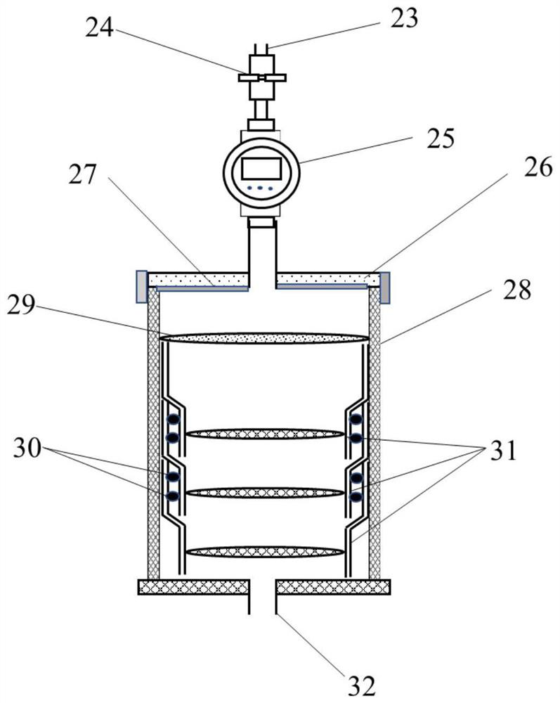 System for graded collection of micro-plastics in water body and synchronous monitoring of water body parameters