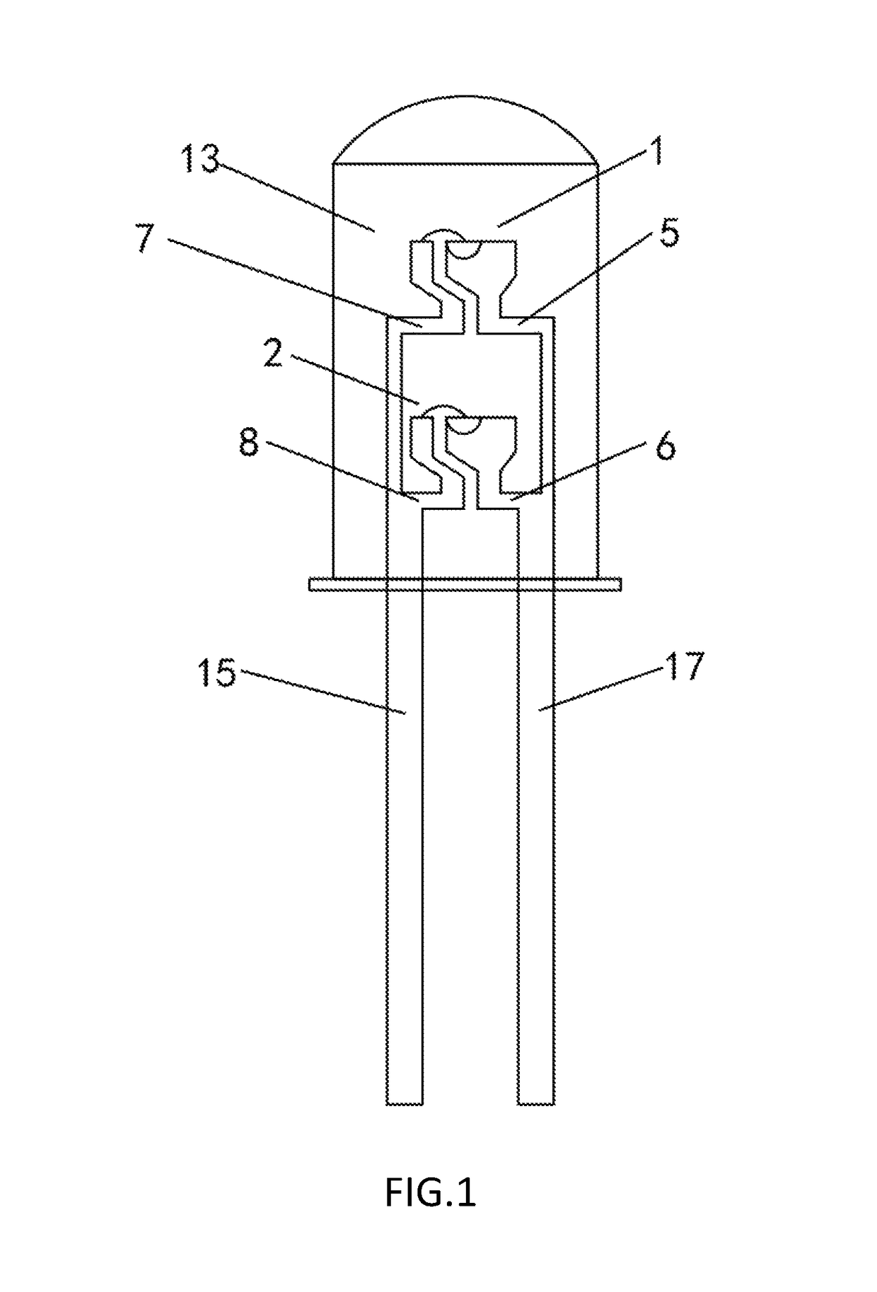 LED lamp beads with multiple light-emitting points