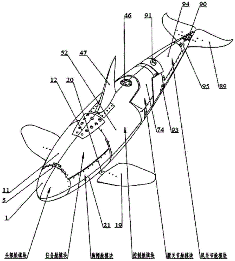 Gliding machine dolphin