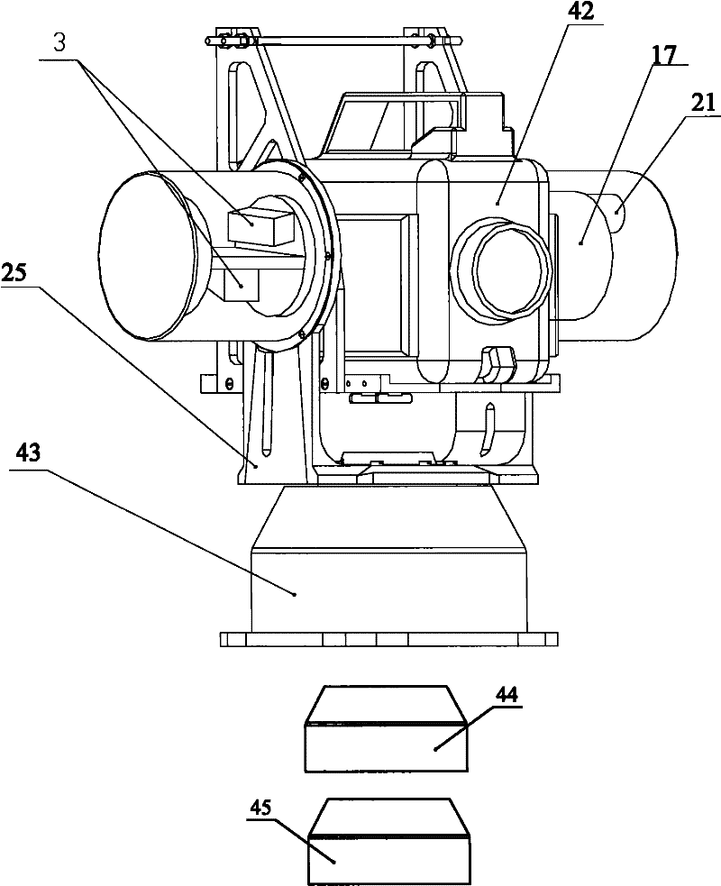 Vehicle-mounted pick-up stable platform