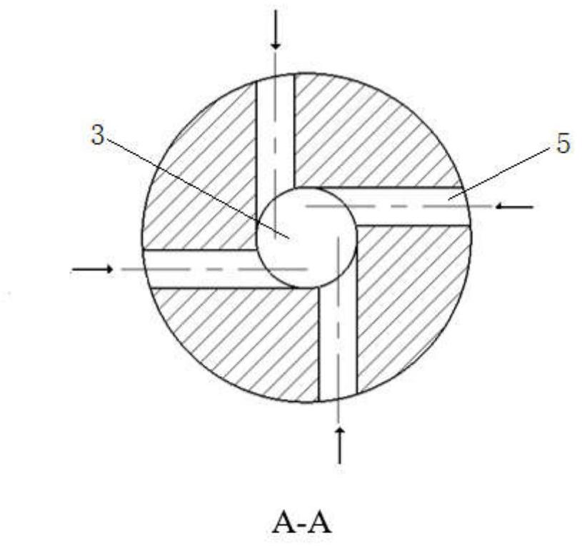 Test platform for rocket engine nozzle atomization test