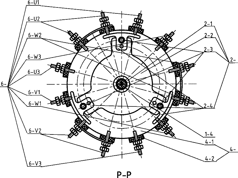 Multi-stage pressure regulating conversion tap switch