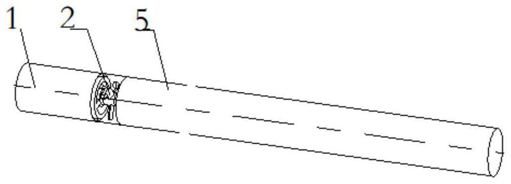 Cigarette capable of actively controlling smoke