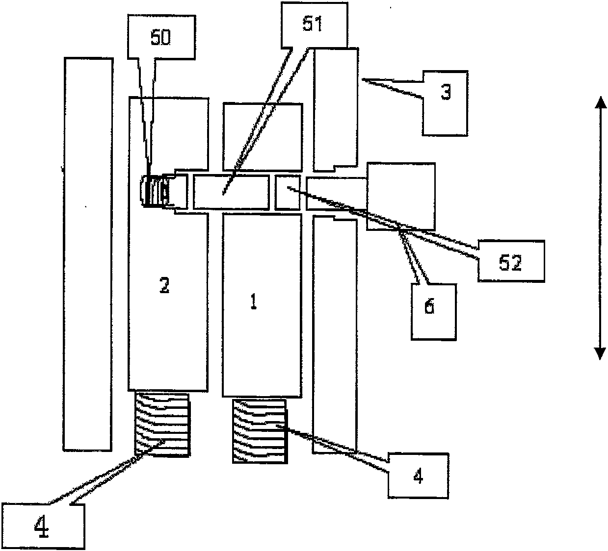 Drive device for lock pin