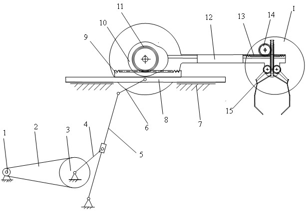 Automatic bowl plate feeding mechanism on rice seeding production line