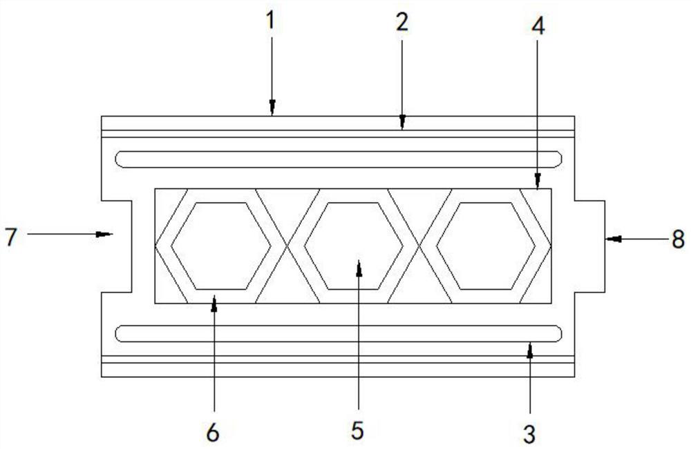 TRC recycled aggregate concrete block and processing method thereof