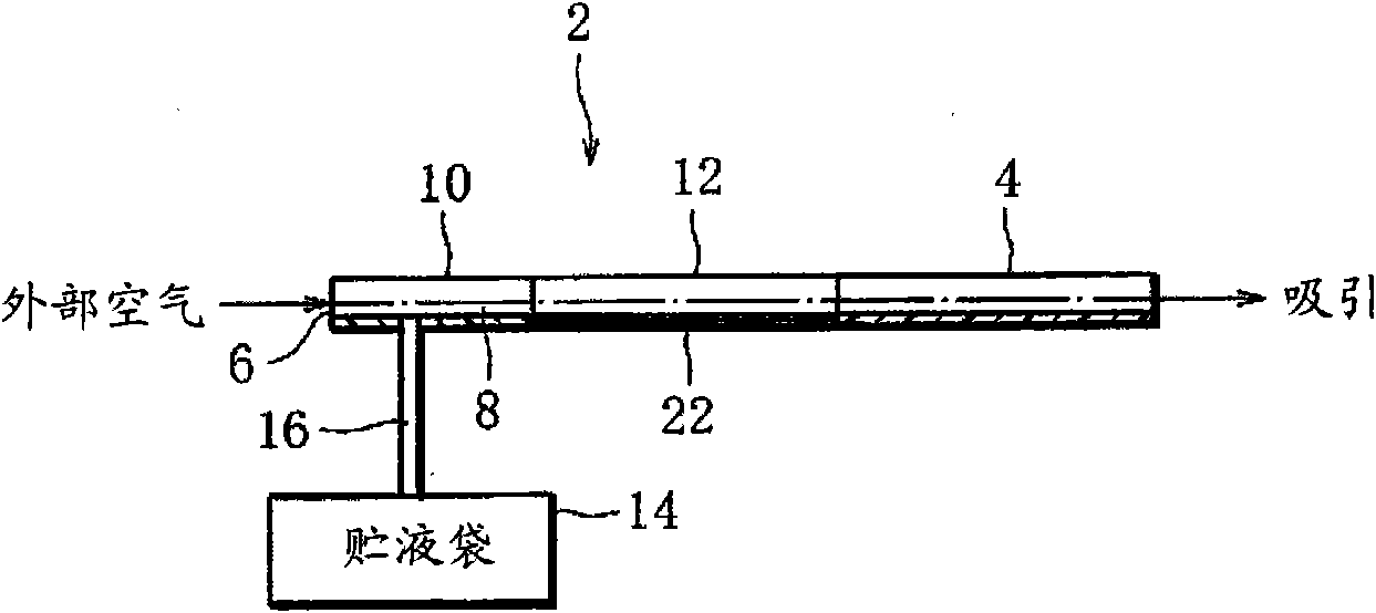 Aerosol inhaling system