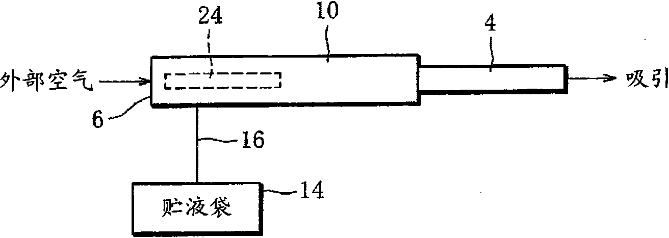 Aerosol inhaling system