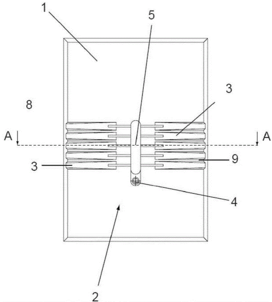 Appliance housing with cooling device for incoming air