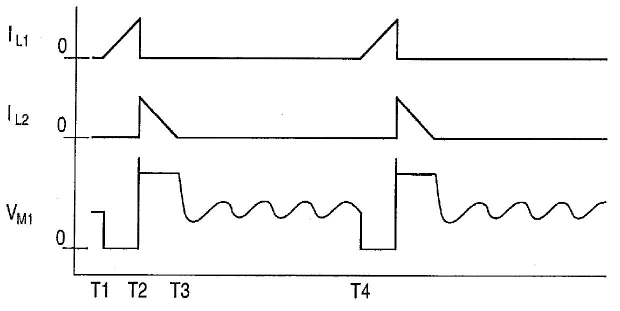 Isolated flyback converter with sleep mode for light load operation