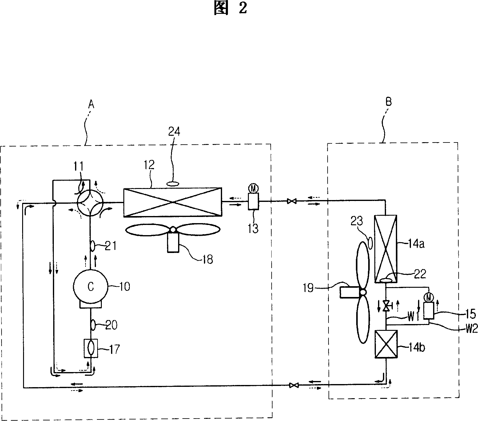 Heat pump type air conditioner