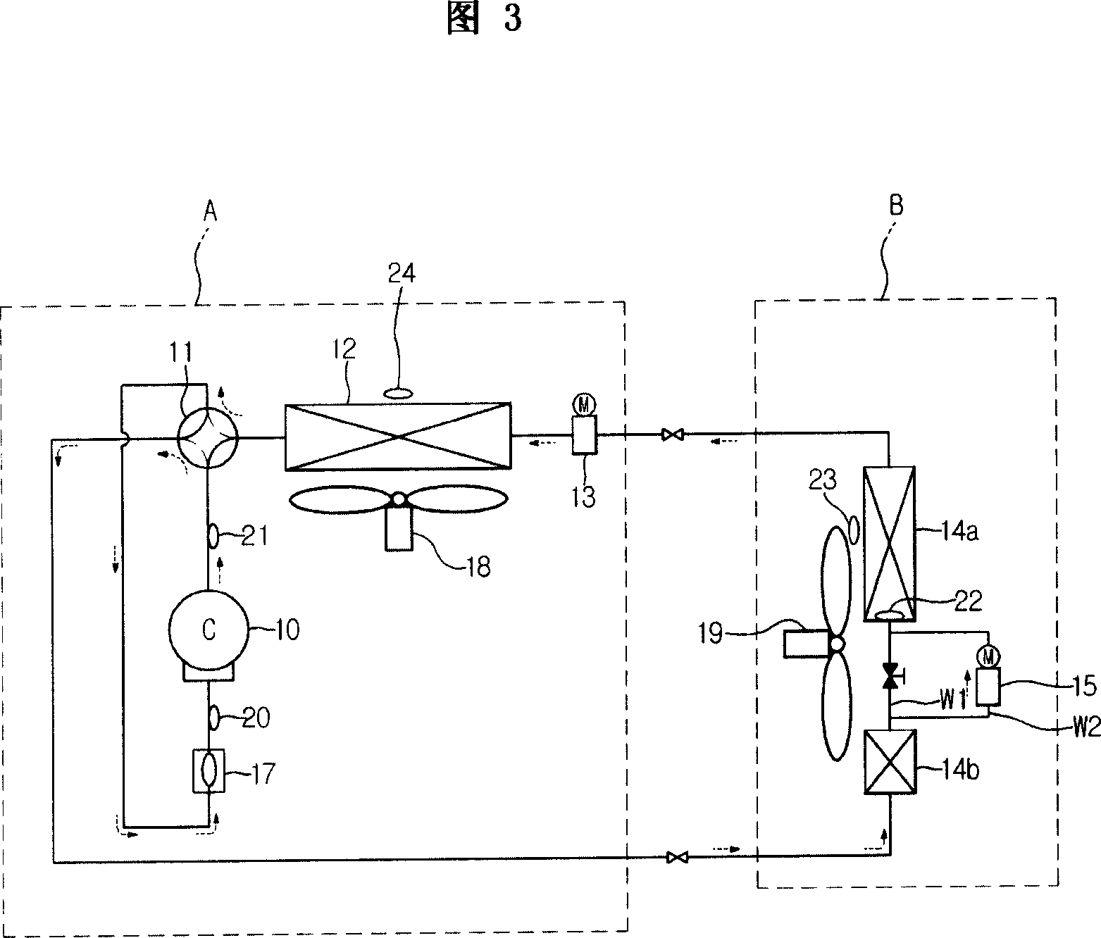 Heat pump type air conditioner