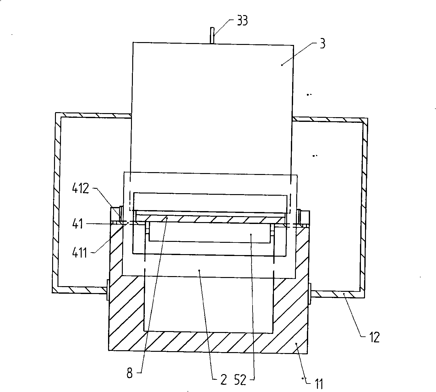 Production method of large-sized duplex metal composite board and device thereof