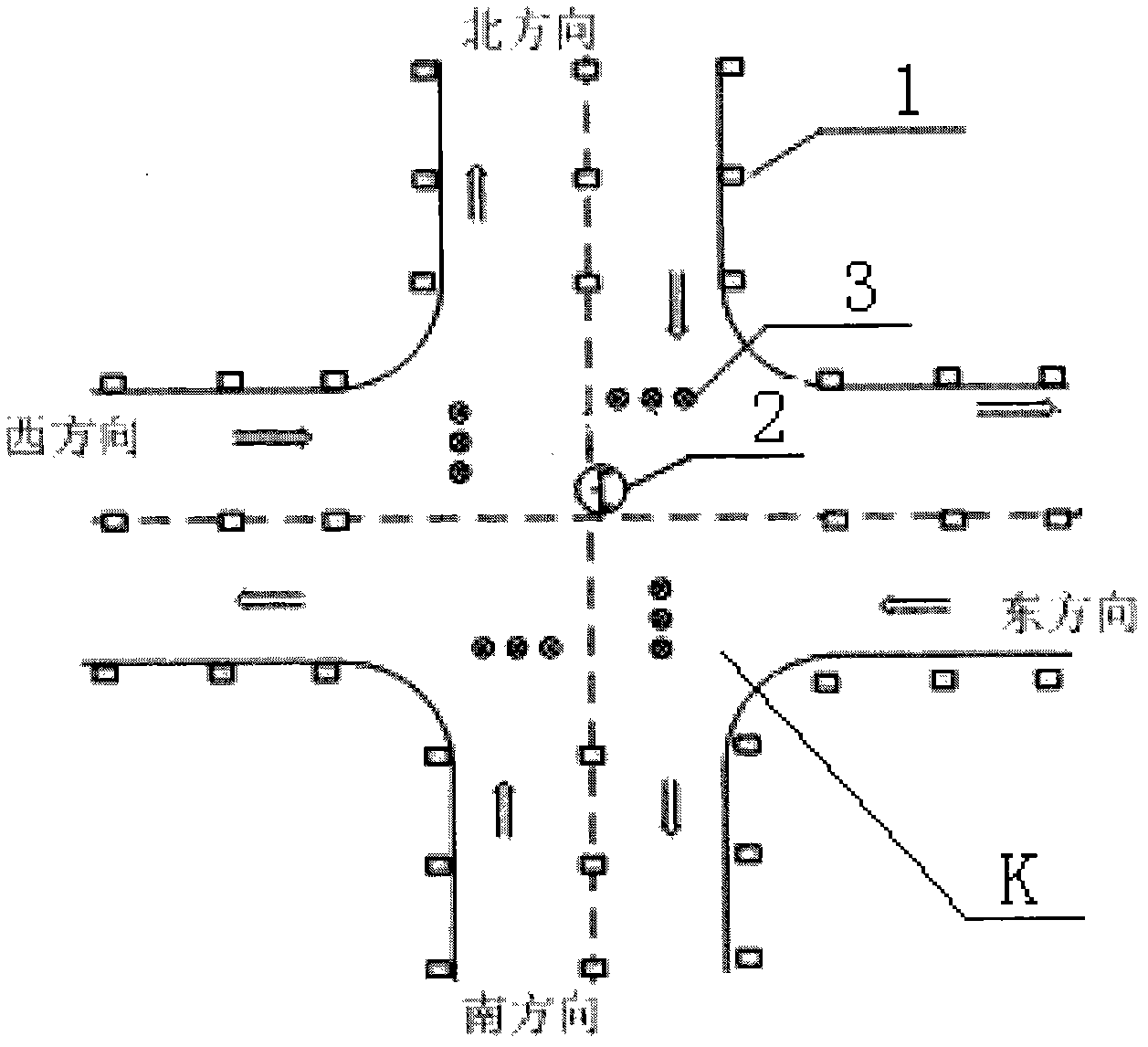 Intelligent traffic light control method and system based on wireless sensor network