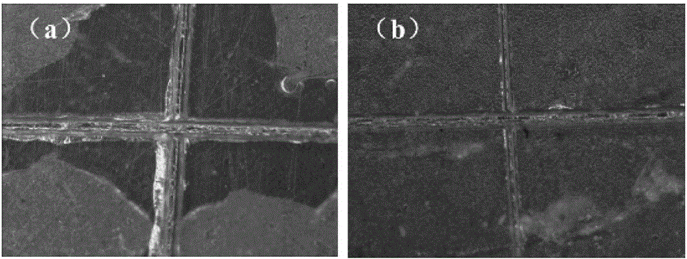 Polymer film modified by fluororesin and preparation method thereof