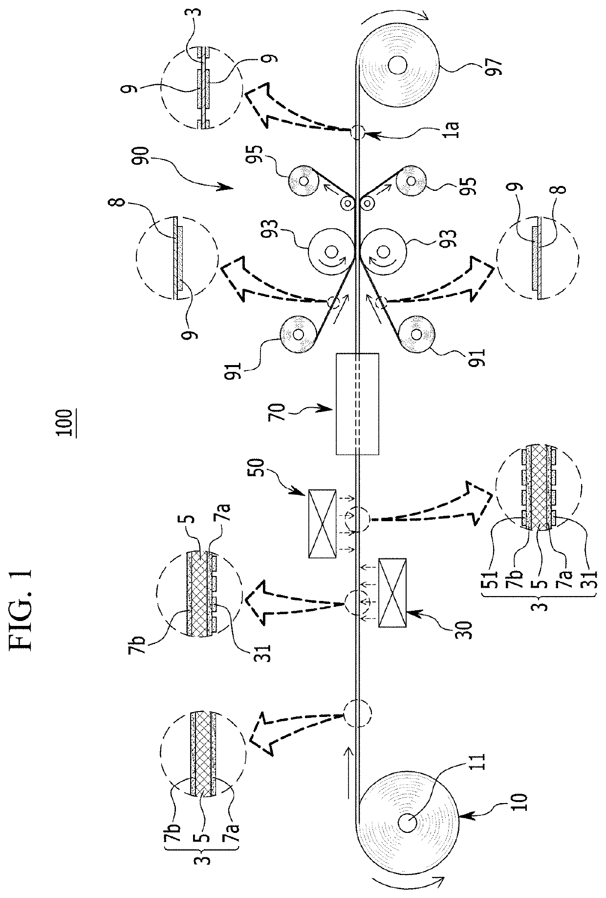 Device and method for manufacturing membrane-electrode assembly of fuel cell