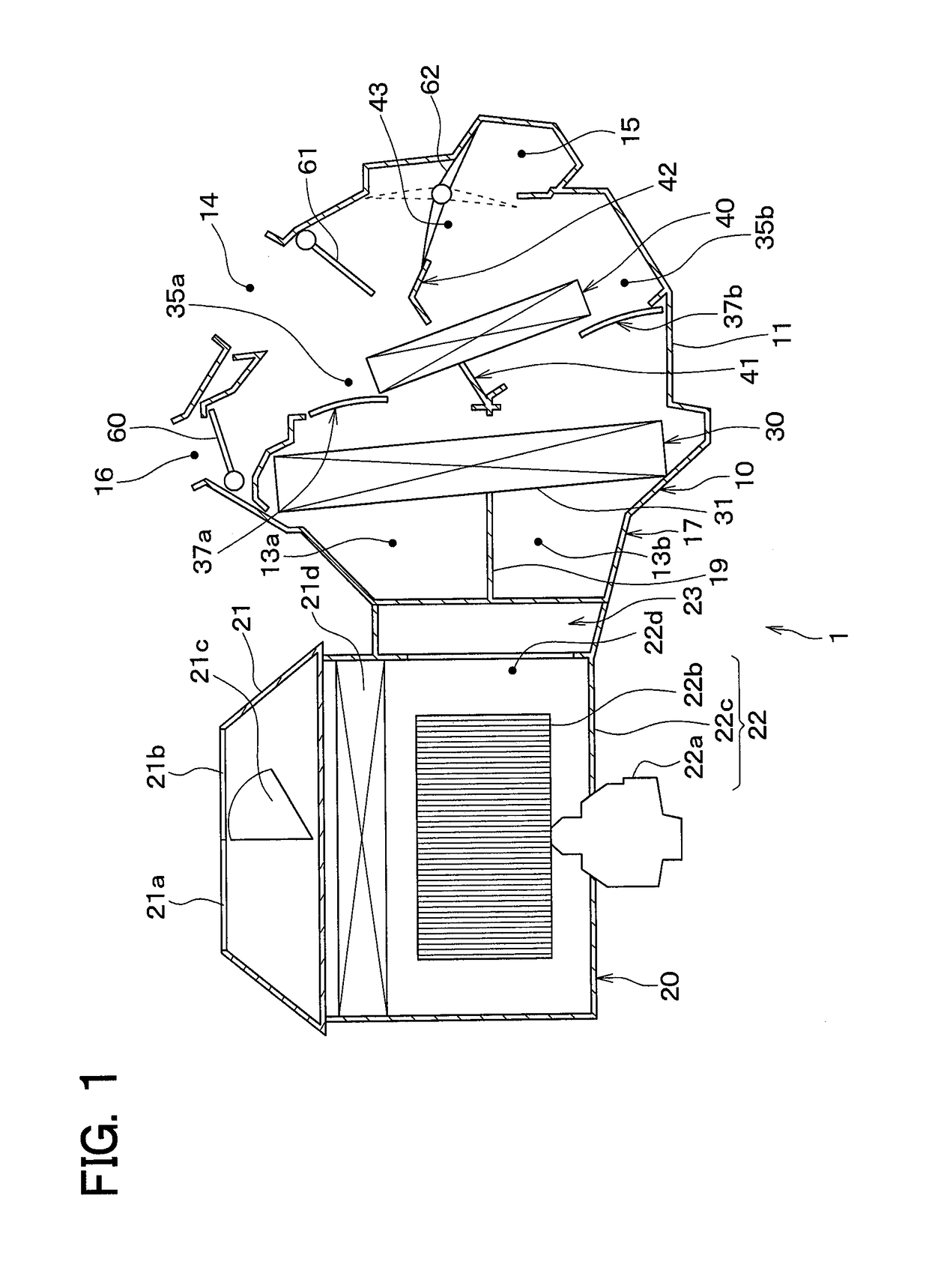 Air conditioning device for vehicle