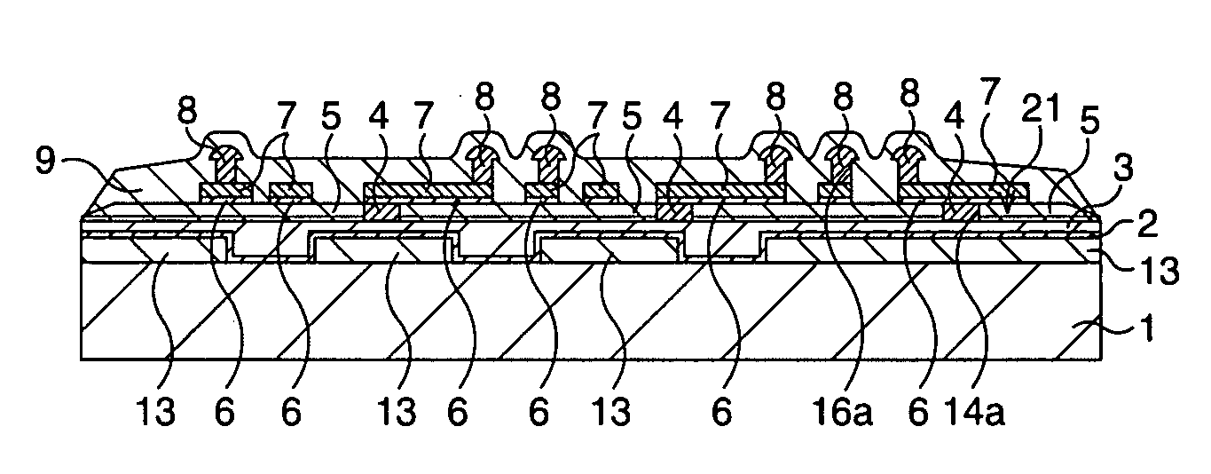 Semiconductor device, wiring substrate forming method, and substrate processing apparatus