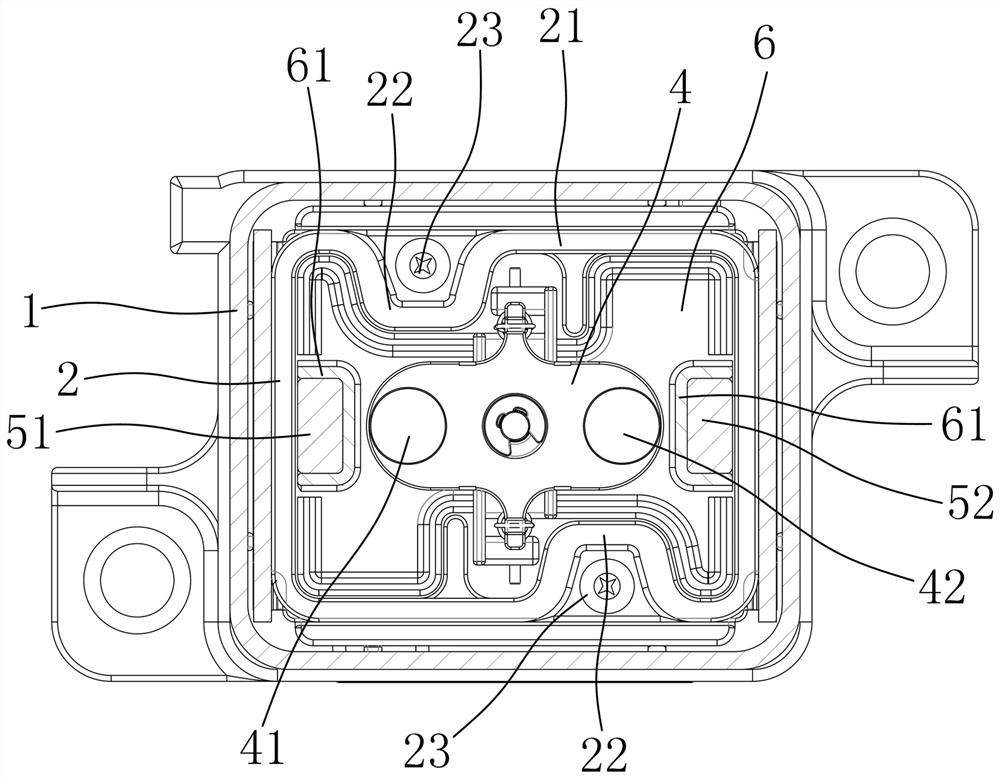 High-efficiency arc extinguishing relay