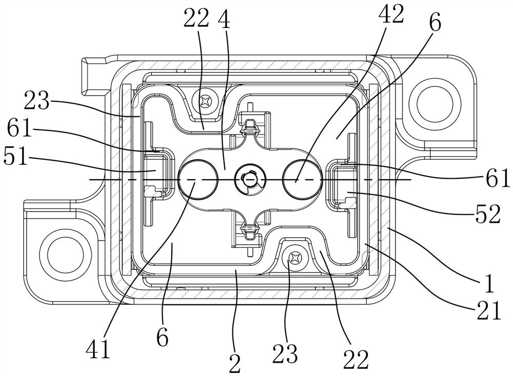 High-efficiency arc extinguishing relay