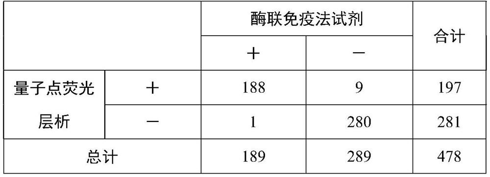 Fluorescence immunochromatography test strip and preparation method thereof