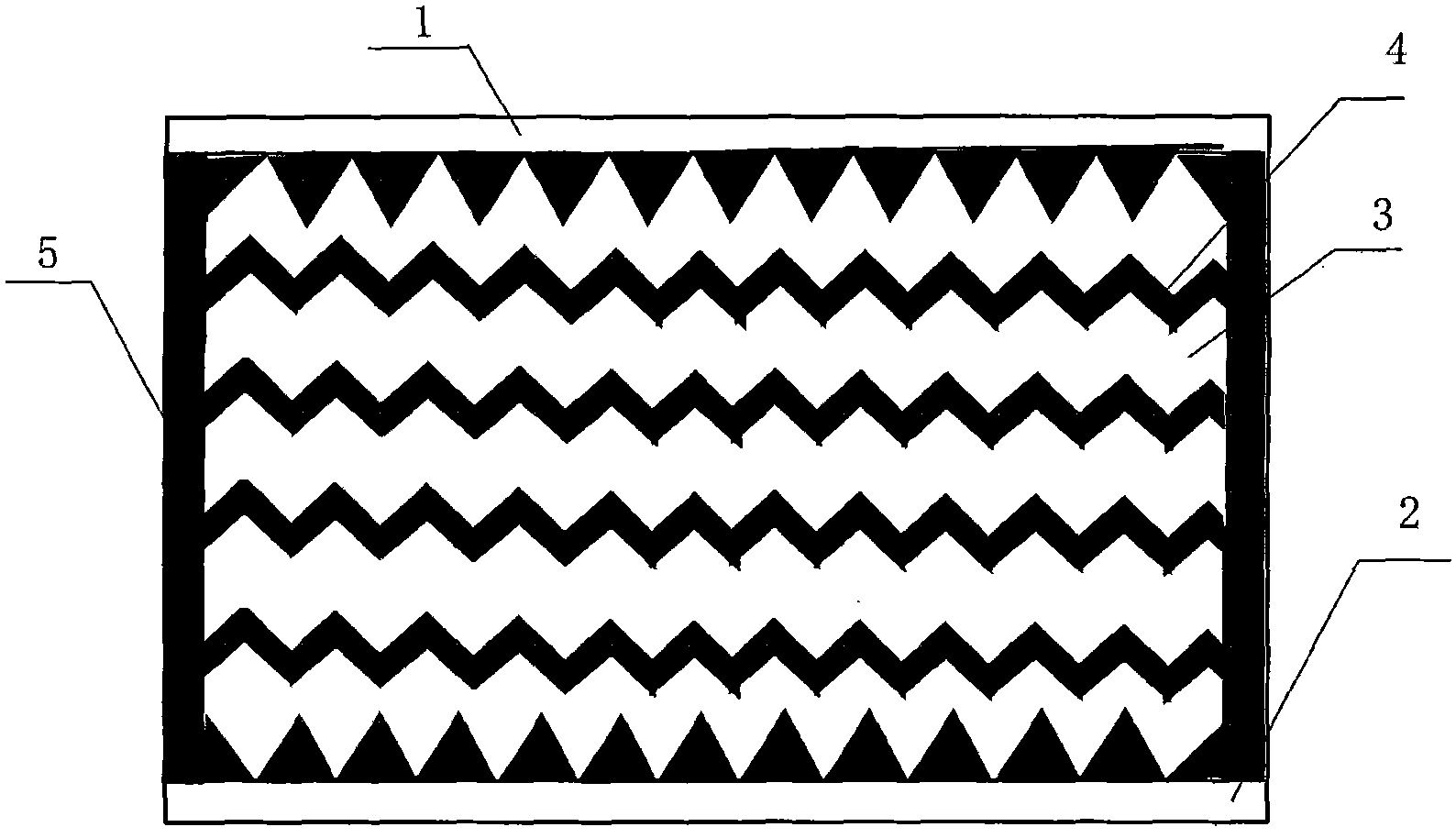 Vibration reduction damper of ship hatch cover guide frame