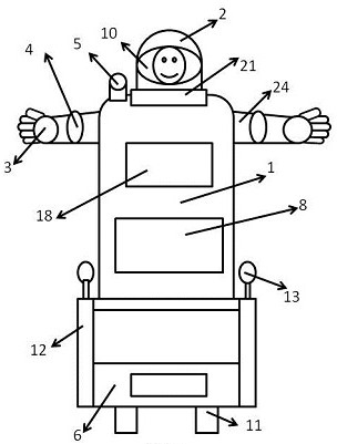 Solid protective clothing for medical epidemic prevention or labor protection