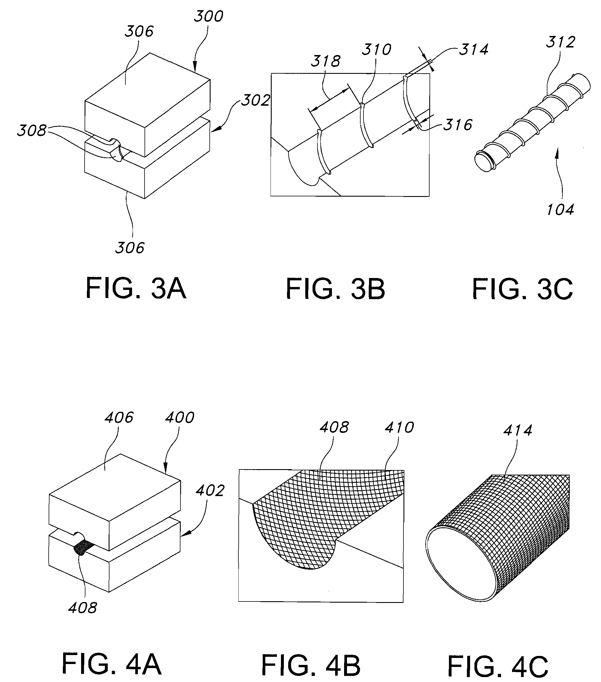 Anti-migration features and geometry for a shape memory polymer stent