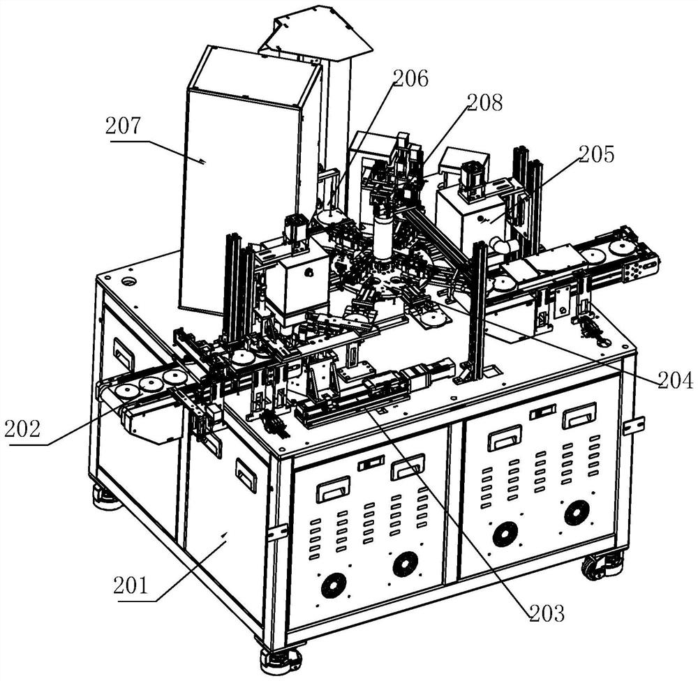 Optical lens flaw automatic detection equipment