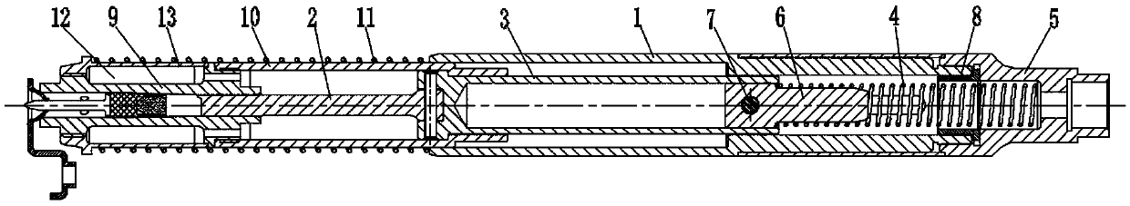 Improved nail shooting device